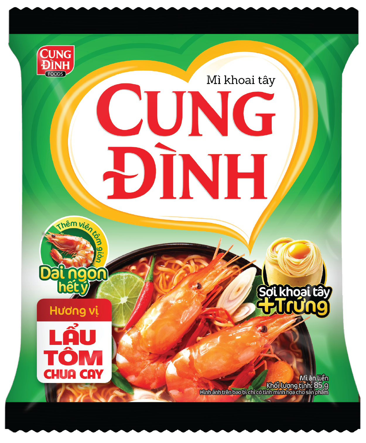 Vị Lẩu Tôm Chua Cay