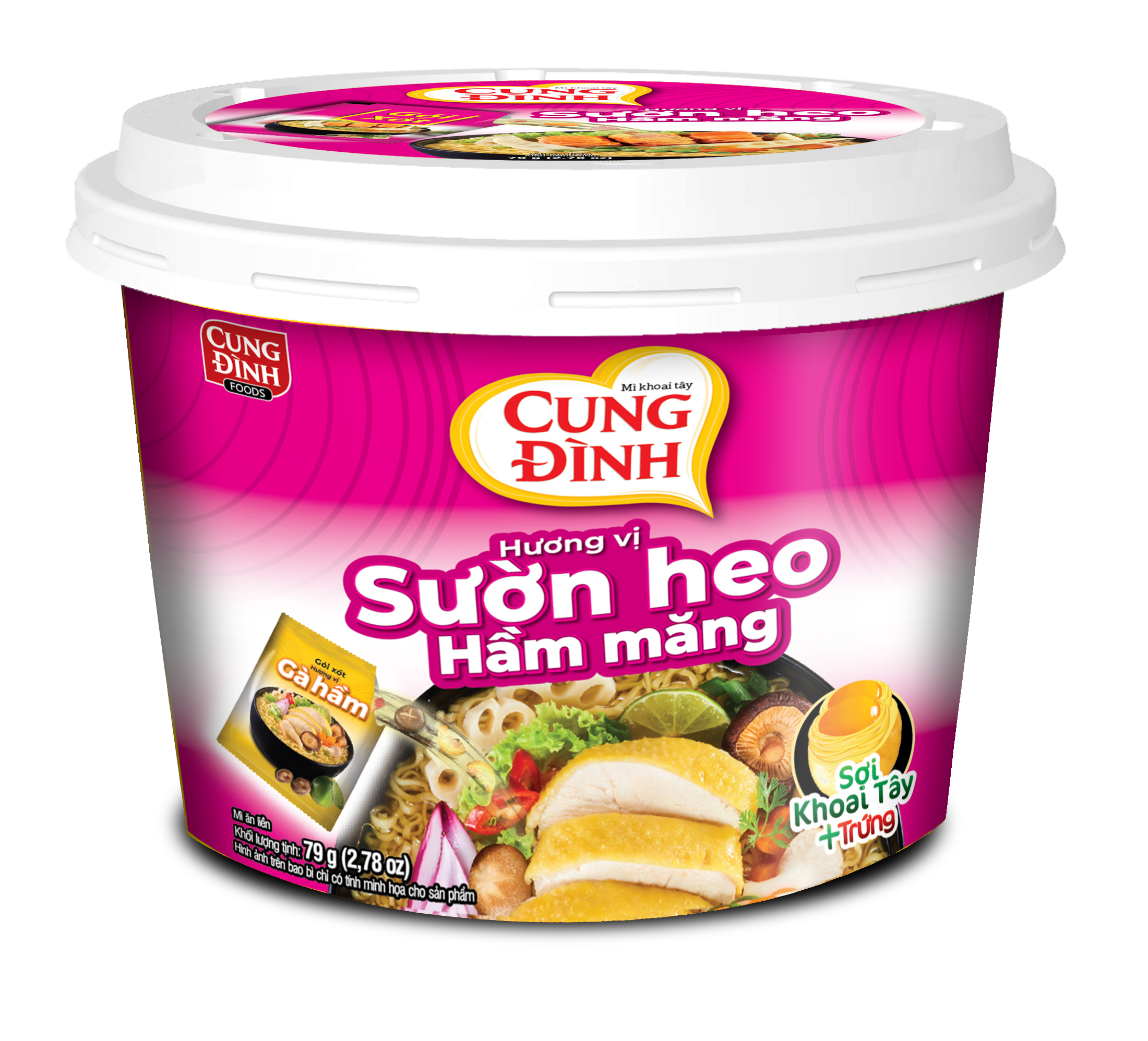 Vị Sườn Heo Hầm Măng